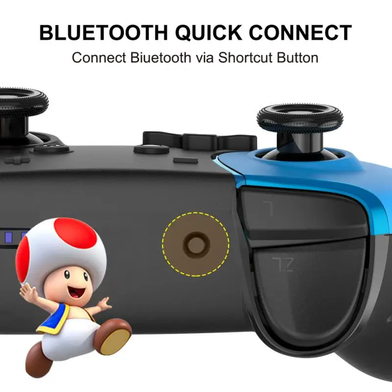 Bluetooth-compatible Pro Gamepad For N-Switch NS-Switch NS Switch Console Video Game USB Joystick Control With 6-Axis | Электроника