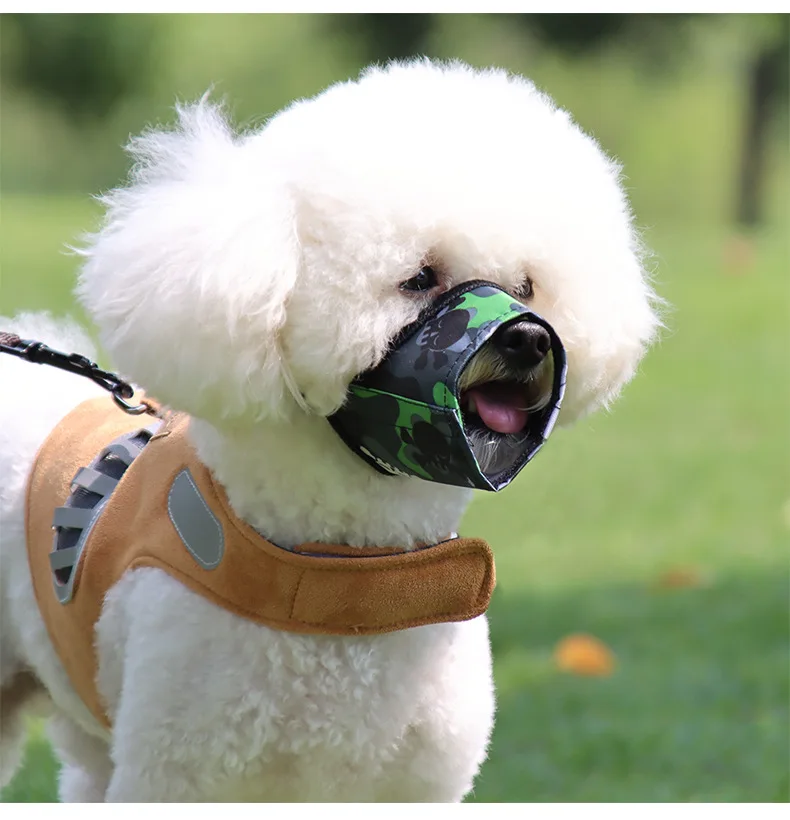 

Adjustable Breathable Dog Mouth Muzzle Prevent Accidental Ingestion Anti Bark Bite Chew Dog Muzzles Pet Training Accessories