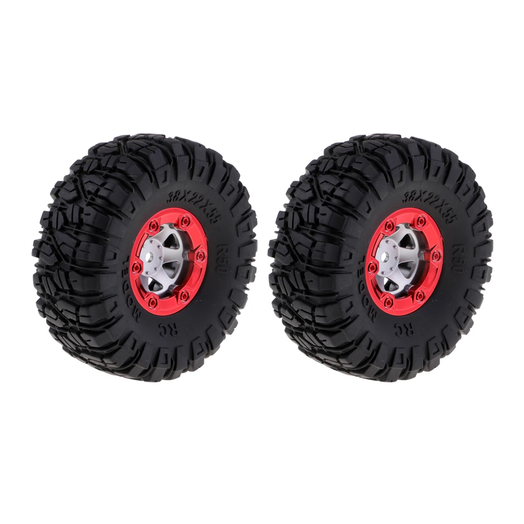 1:12 RC модель автомобиля 100 мм шины 12 шестигранный обод колеса для 12428 12423 2x|Детали и