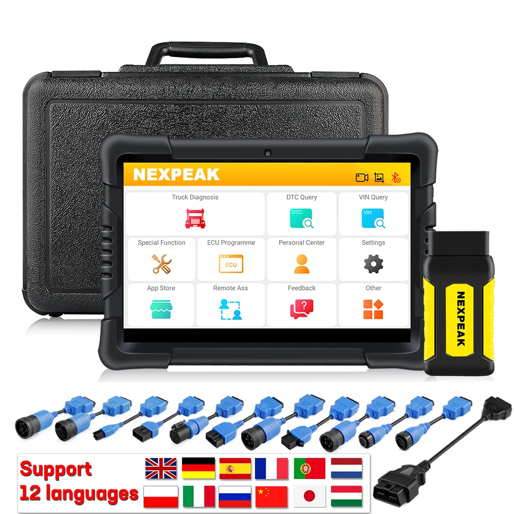 Диагностический сканер NEXPEAK K2 для грузовиков инструмент диагностики дизельных