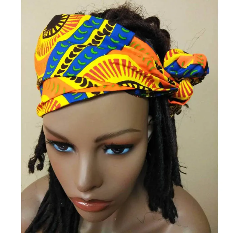 11x45 дюймов Мини африканский руководитель Обёрточная бумага в африканском стиле