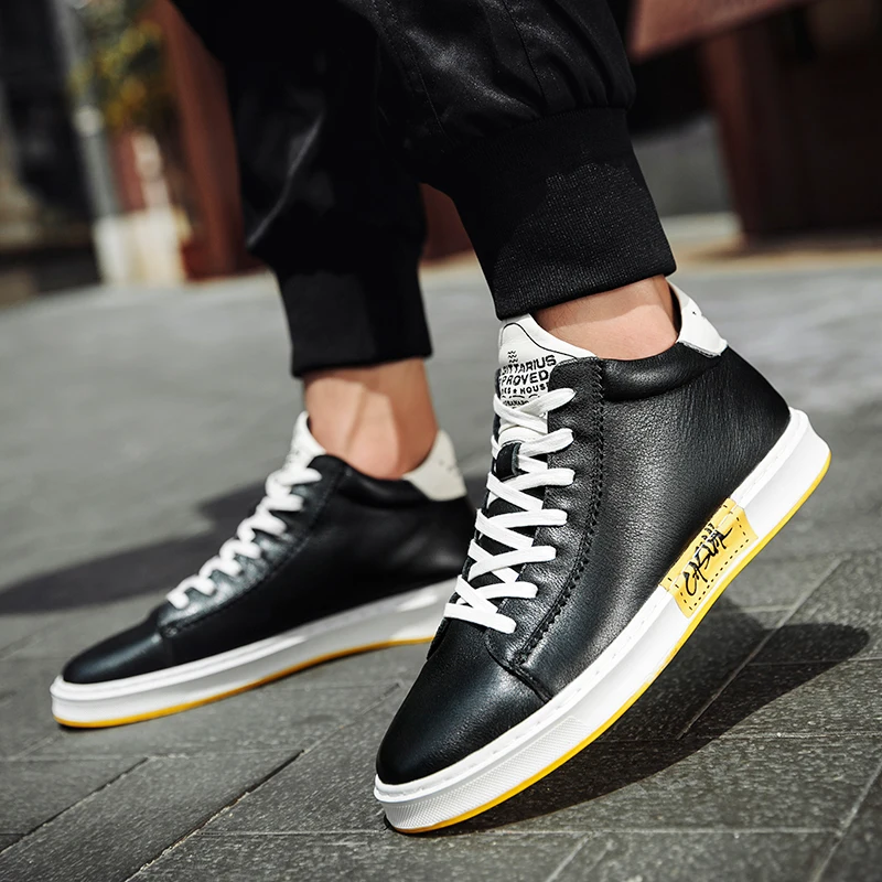 

Top quality split leather men's boots brand snow boots winter boots fur warm comfortable skate shoes sneakers