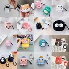 Прямая поставка силиконовый чехол для наушников Bluetooth для airpods 1 2 Pro креативный защитный чехол для наушников Airpods 3