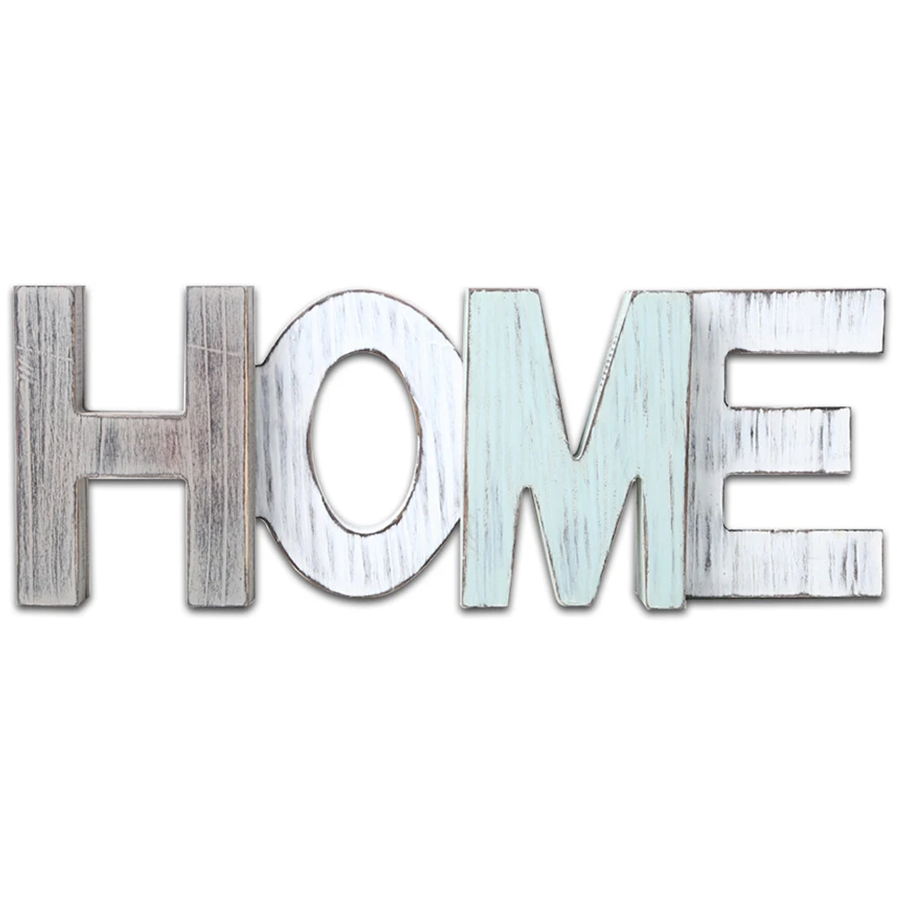 Винтажные деревянные буквы предметы для домашнего декора стен английские