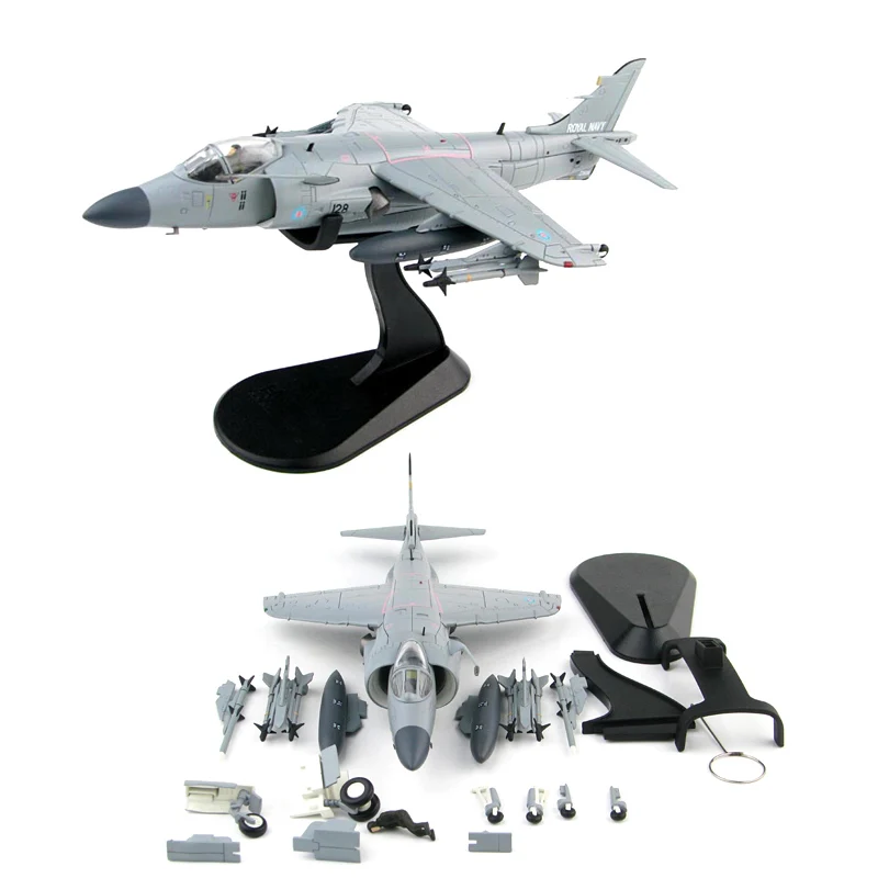 

fine 1/72 Royal Navy Harrier Jet Ha4105 alloy aircraft model Collection model