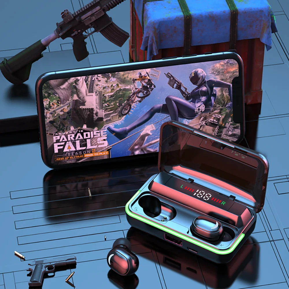 Беспроводная игровая Bluetooth-гарнитура E10 Tws с шумоподавлением и низкой задержкой |