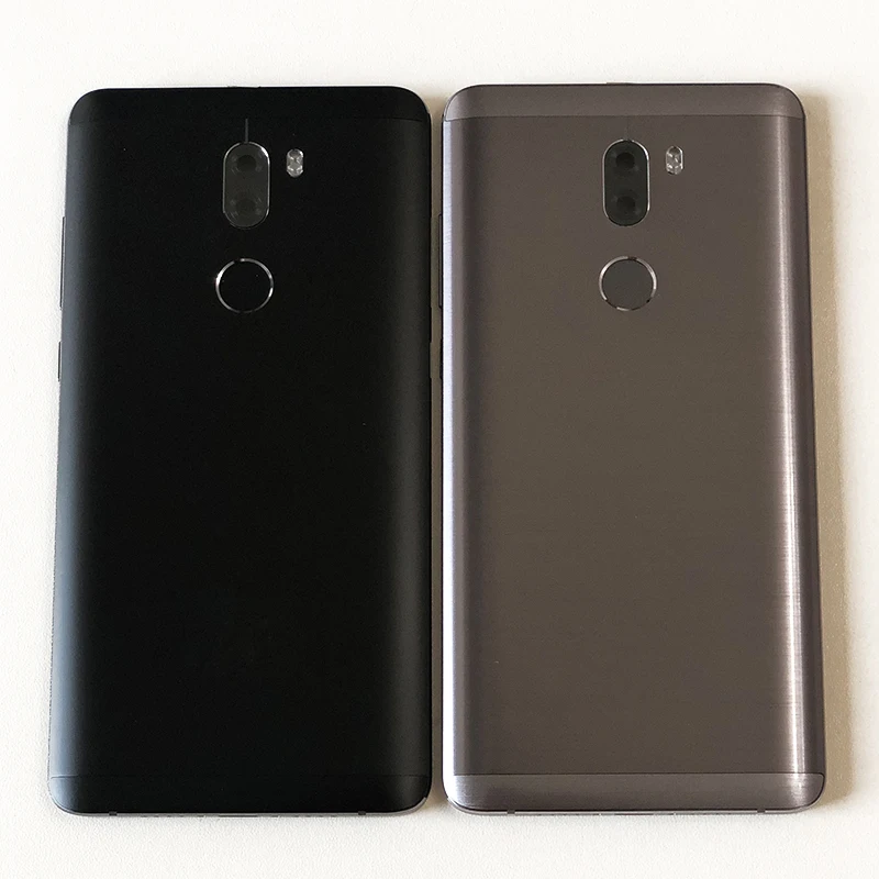 Axisinternational Корпус задней двери для Xiaomi Mi 5S Plus Задняя крышка батареи чехол+ боковые клавиши+ гибкий кабель отпечатков пальцев+ стеклянный объектив