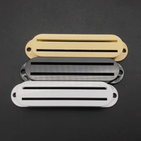 30pcs dual rail electric guitar pickup covers high quality plastic two line pickup covers case for fd st electric guitar parts