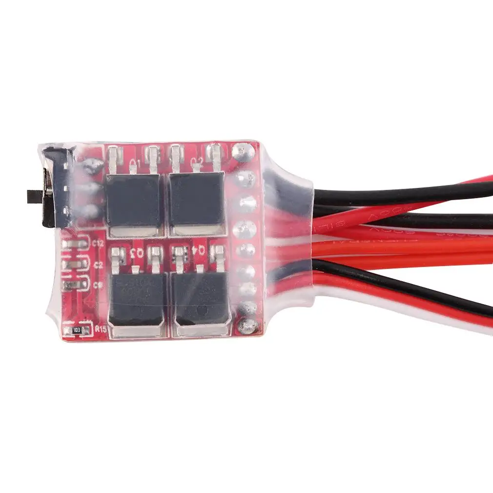 RC ESC 20A щетка контроллер скорости двигателя w/тормоз для RC автомобиля Лодка Танк новая распродажа