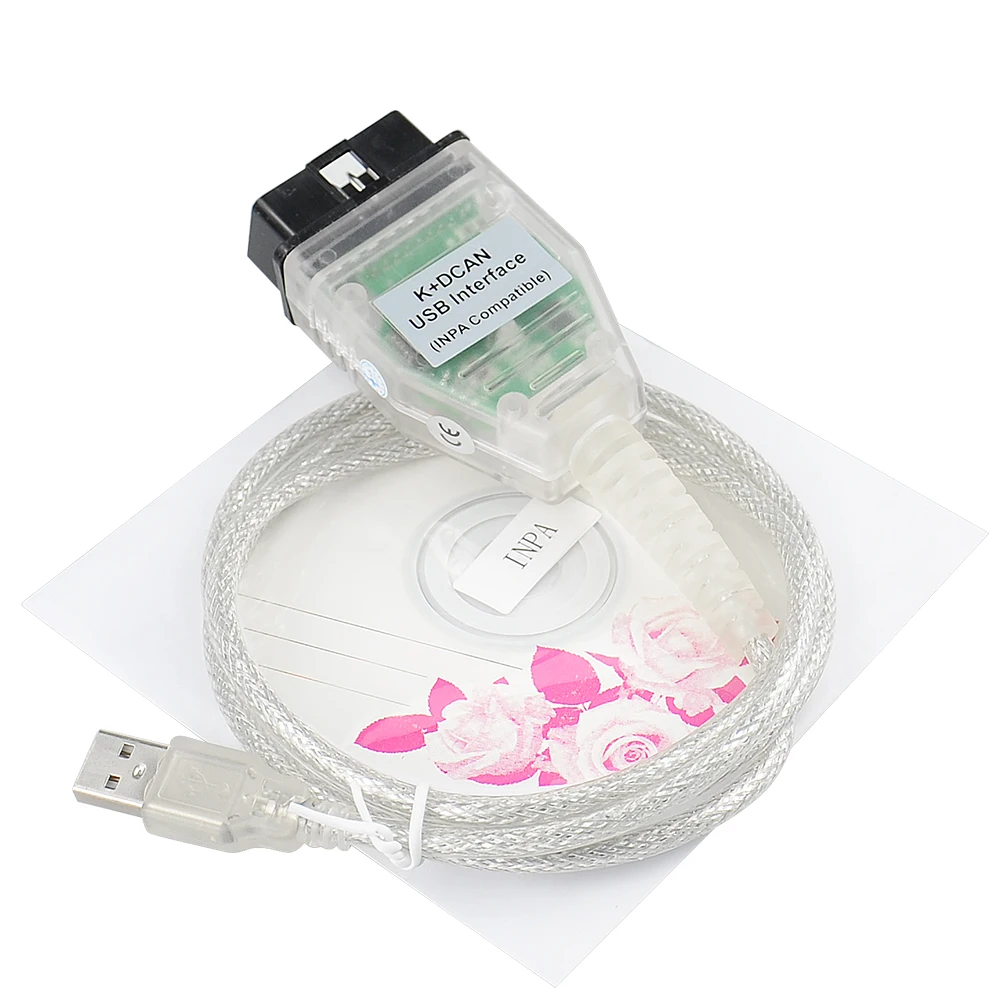 Для B MW INPA K + может с FT232RL чип к DCAN для USB Интерфейс полный автоматический
