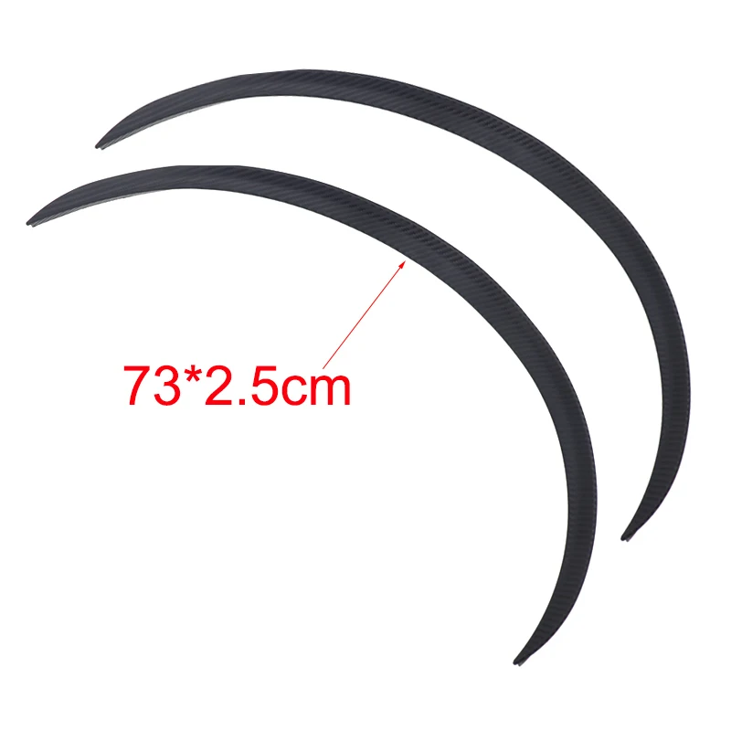 4 шт. автомобильный Грузовик углеродное волокно обшивка крыло клеш резиновое