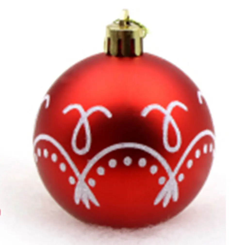 24 шт. рождественские украшения шары елочные большой Пенополистирол игрушки на