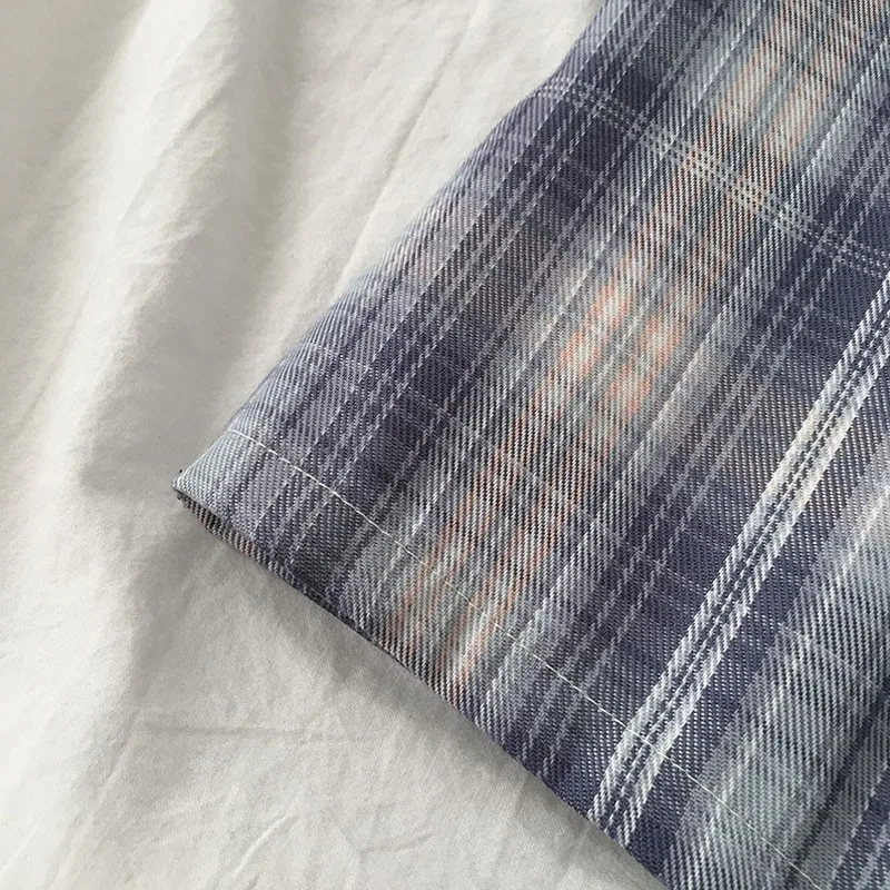 

Plaid Skirt Summer New Style Thin Skirts All-Match High Waist Short Sweet Straight Falda Vetements Femmes Ropa De Mujer De Veran