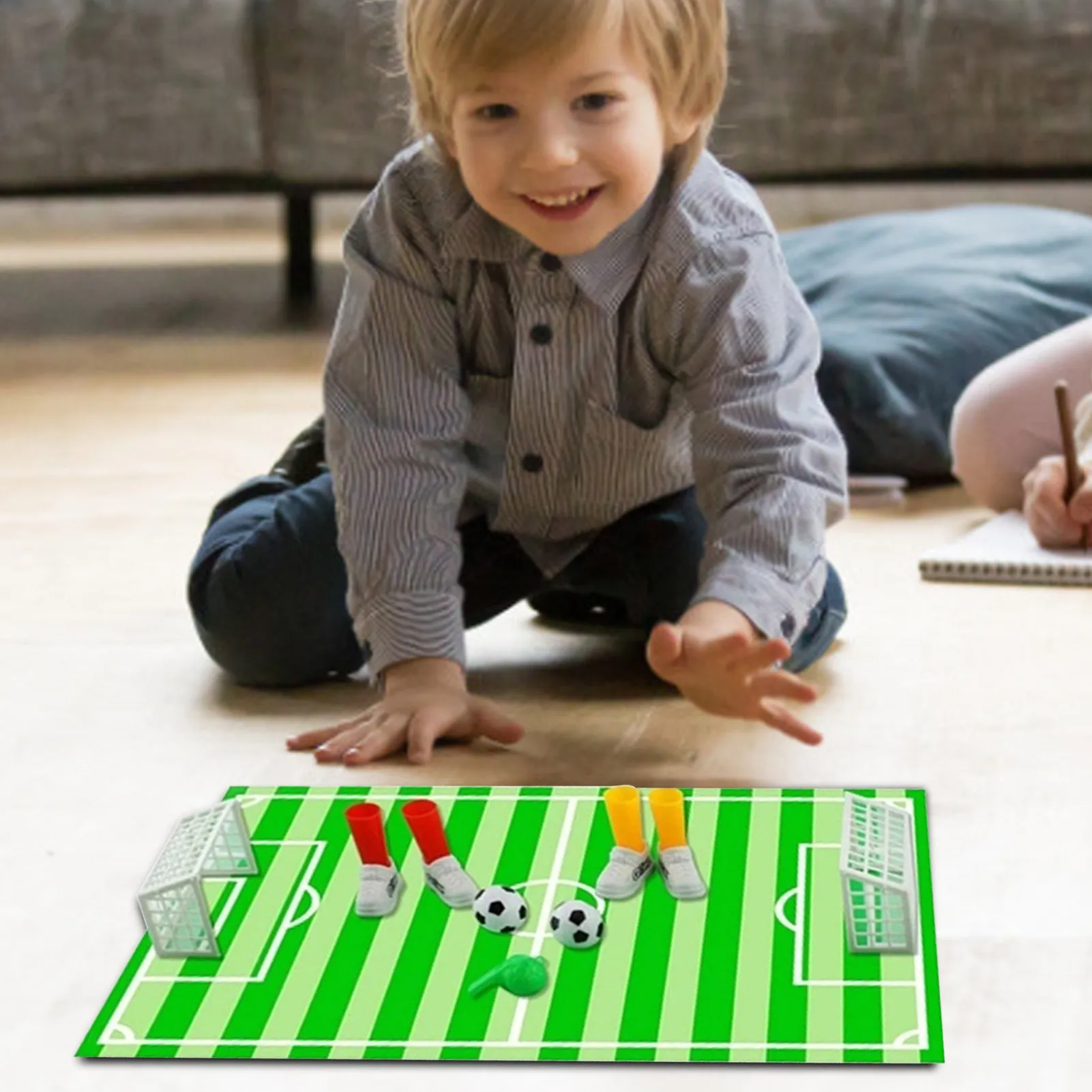 

Mini Finger Football Fingertip Football Boot Set Funny Playable Finger Soccer Toy Parent-Child Interactive Sports Games