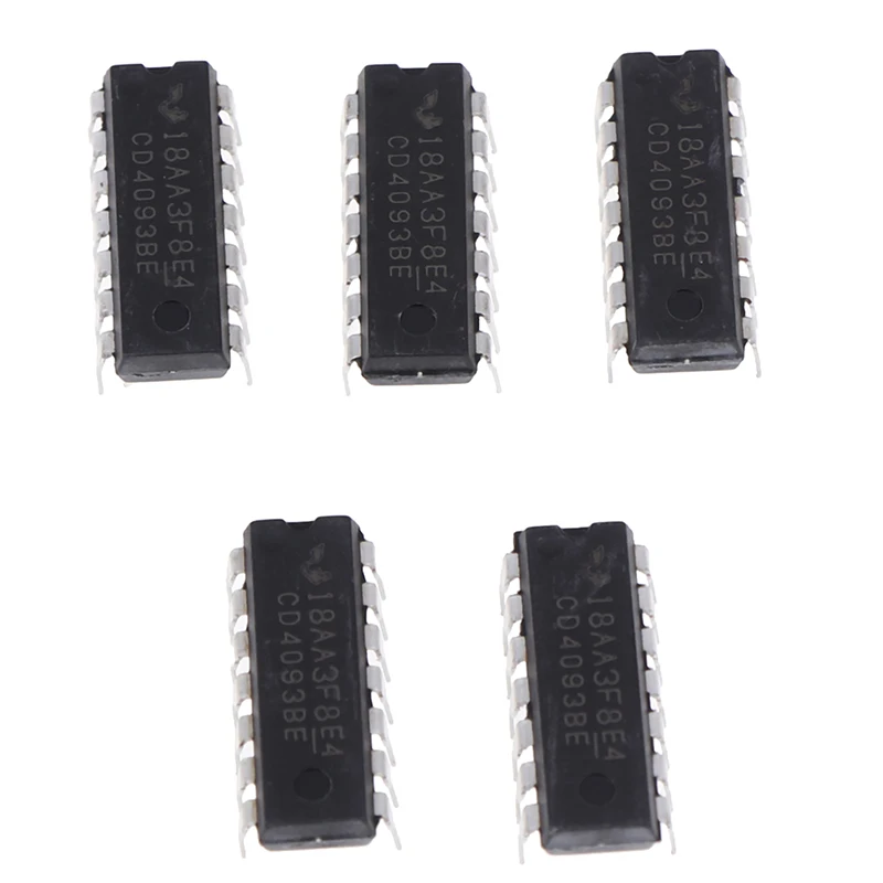 

10PCS CD4093BE DIP14 CD4093 DIP 4093 DIP-14 4093BE New And Original IC