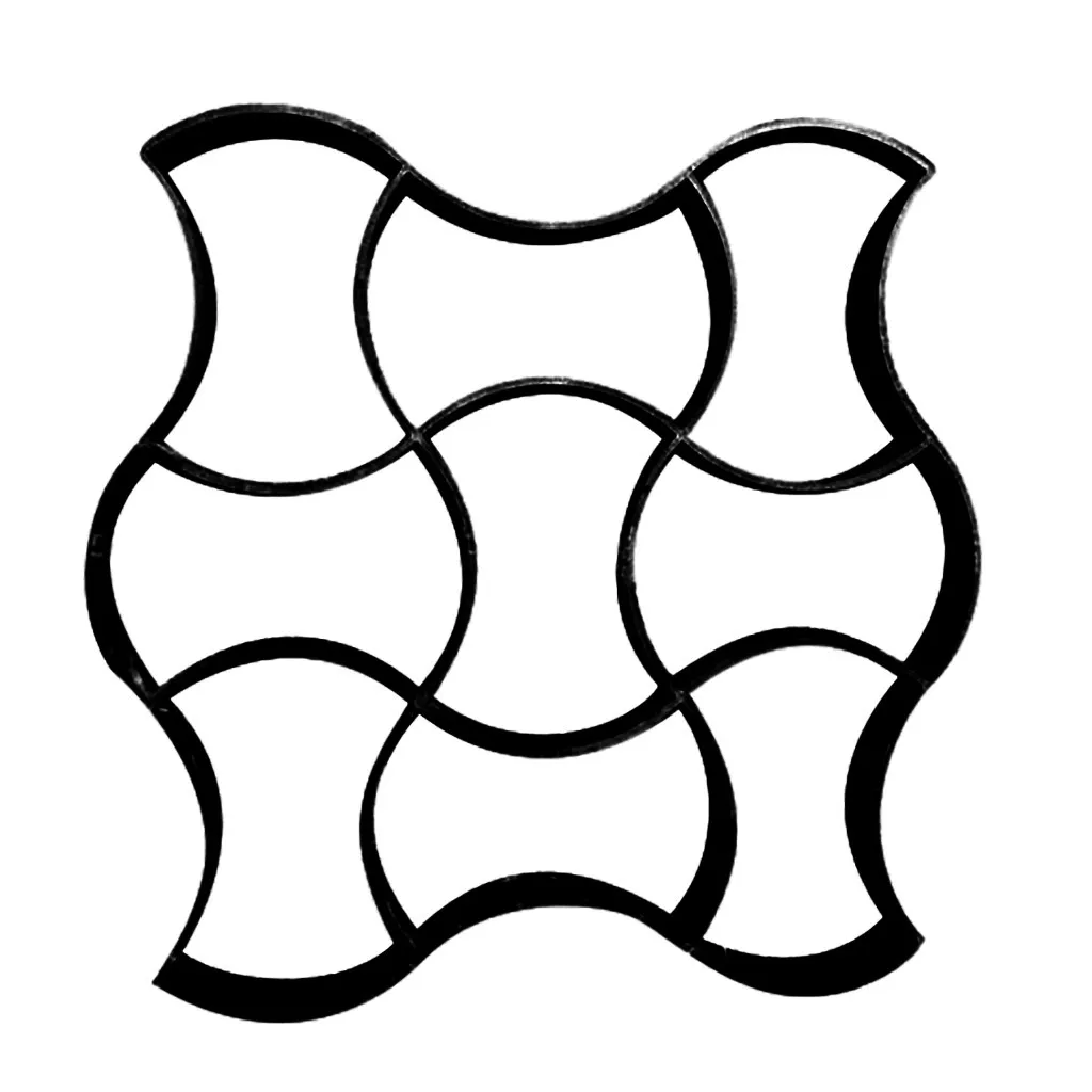 Тротуарной плитки создатель прессформы садовая форма для изготовления дорожки