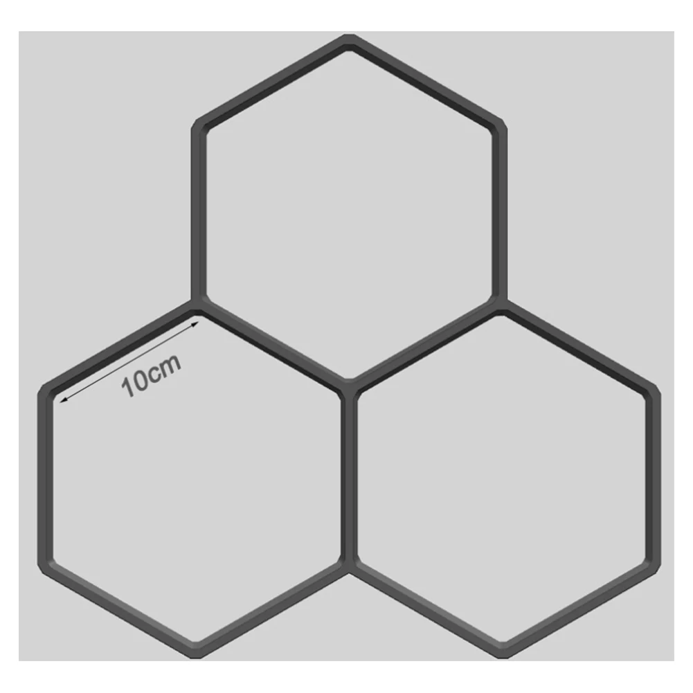 

Garden Pavement Mold DIY Path Making Manually Paving Cement Brick Tool Stepping Stone Block Pavement Buildings Path Maker Mold