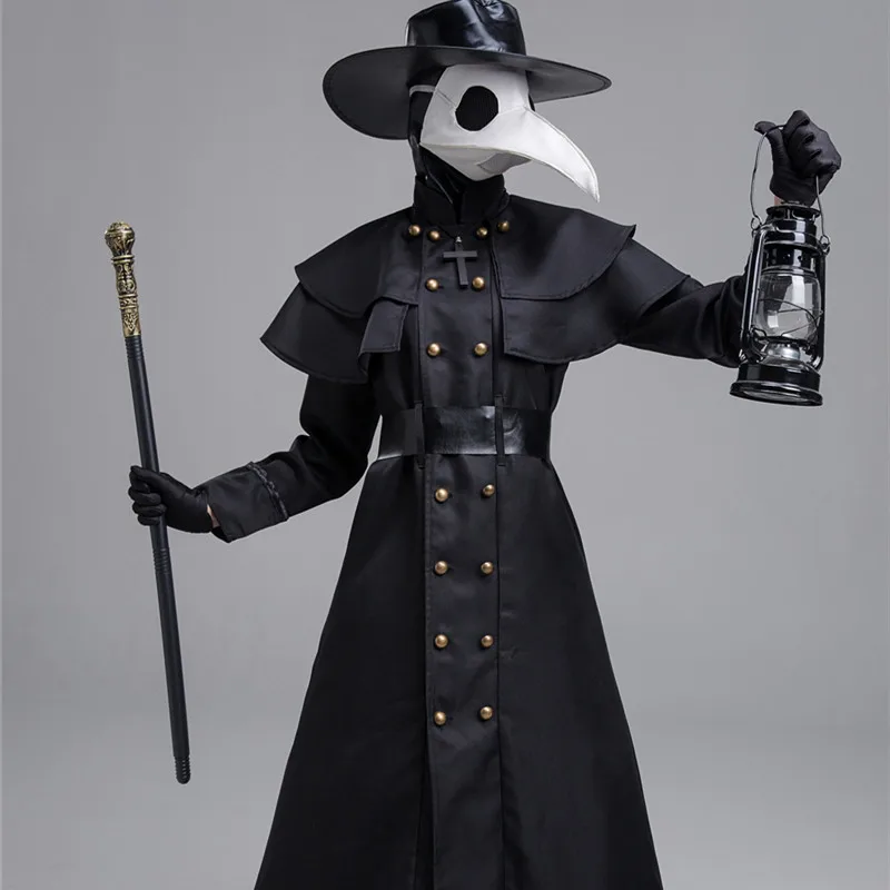 Маска для косплея среднего возраста в стиле ретро стимпанк новинка черная