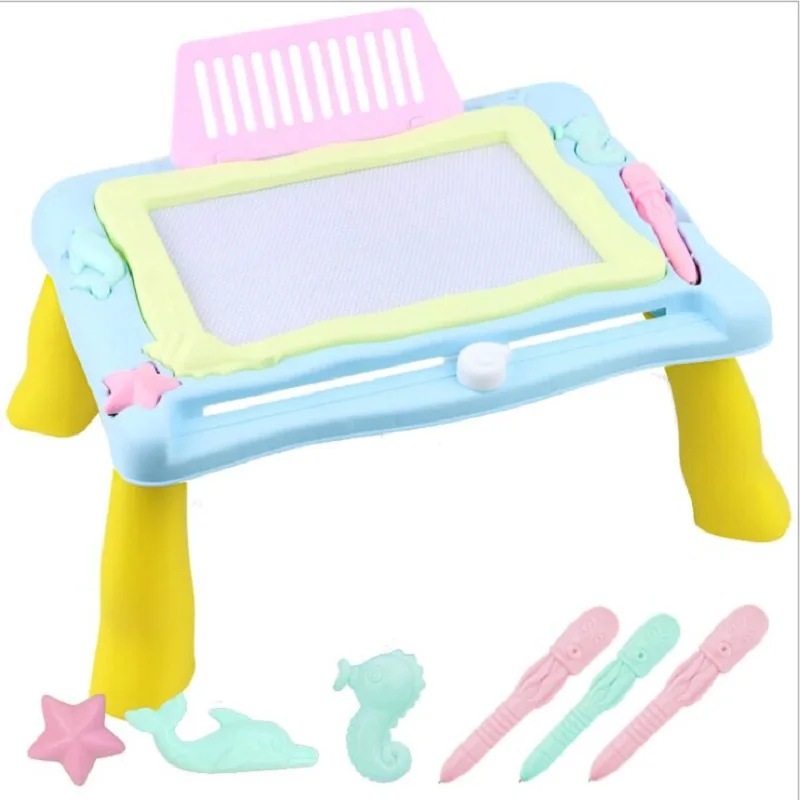 Детские доски для рисования цветные магнитные щипчики детская развивающая доска