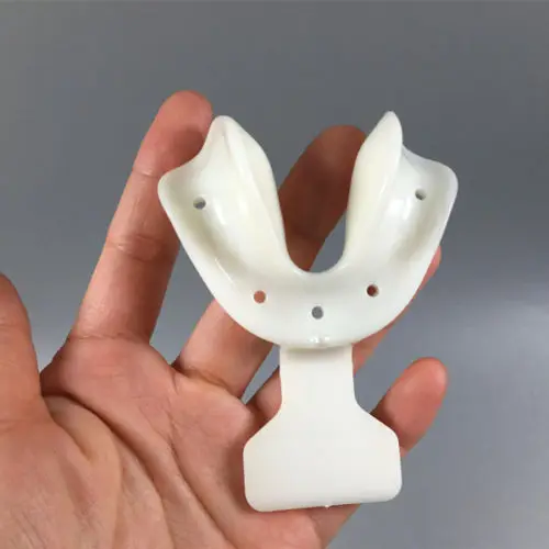 17 шт. зубные Edentulous челюсти оттиск лотки старый возраст рамки отрезать назад 1 комплект