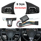 Пульт дистанционного управления на руль автомобиля, многофункциональная беспроводная кнопка управления для VW Jetta, Golf, Polo, Passat