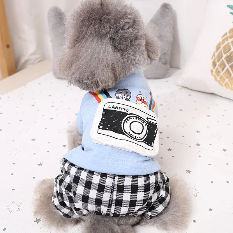 

Высококачественная теплая одежда для собак, зимний костюм для домашних питомцев, комбинезон для Йорка, пуделя, Померанской глины, одежда дл...