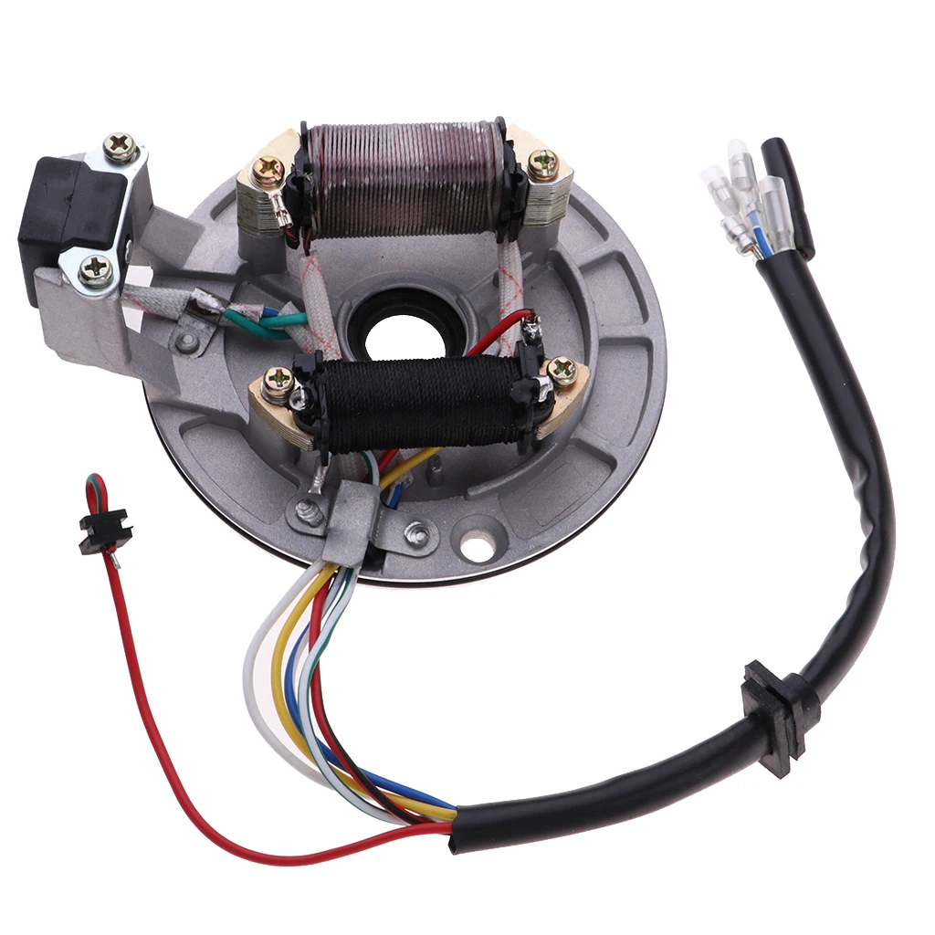 

2 Coils Ignition Stator Magneto Plate for 110cc ATV Quad Dirt Bike