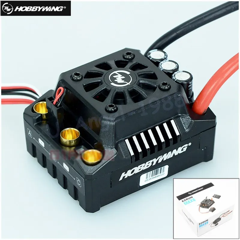 Двигатель HobbyWing EzRun MAX8 V3 150A ESC 4268 2600KV SL с светодиодный щеточным блоком питания и