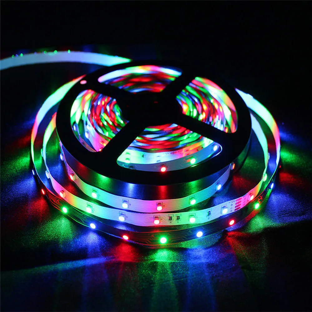 Светодиодный светильник 3 м RGB для Kicthen 3528 SMD 180 светодиодный гибкий + 44 ключа