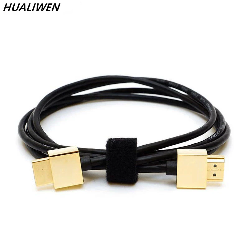 Кабель HDMI JINCHI HD кабель версия 2 0 Золотая небольшая коробка ПК ТВ 1 м/1 5 м/3 м/5 м