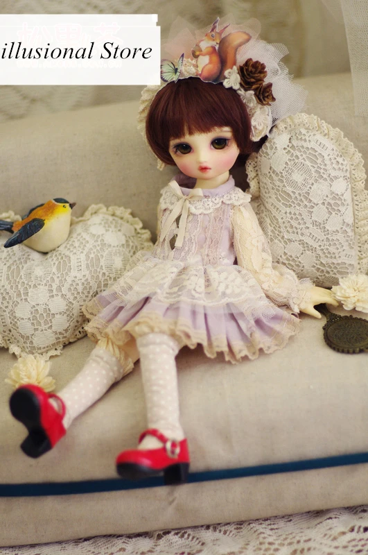 1/6 BJD SD кукольная одежда милое платье для 1/6 yosd Девочка Кукла Одежда