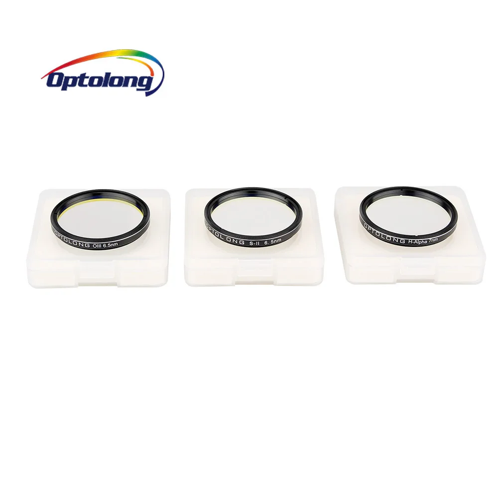 OPTOLONG 2-дюймовый фильтр SHO H-Alpha 7 нм SII-CCD 6 5 OIII-CCD узкополосный для астрономического