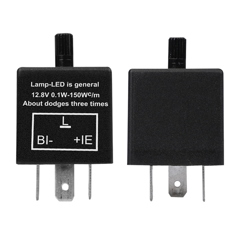12V 24V мотоциклов Светодиодный проблесковый маячок реле 3 контактный сигнала