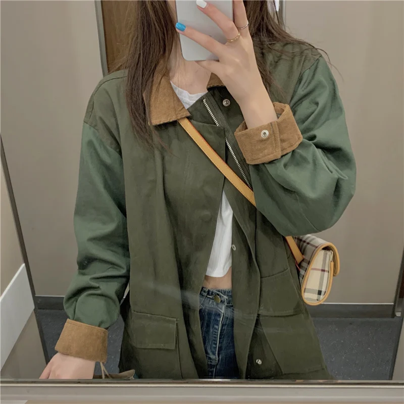 Женский плащ HziriP осеннее пальто для работы нежная элегантная теплая свободная