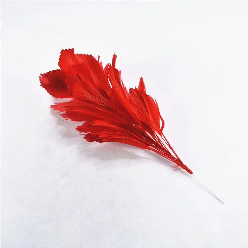 1 букет гусиных перьев цветок свадебные корсажи перья фазана для рукоделия