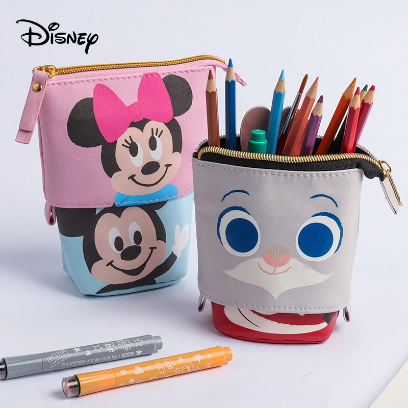 Чехол для карандашей Disney милый чехол хранения ручек и канцелярские