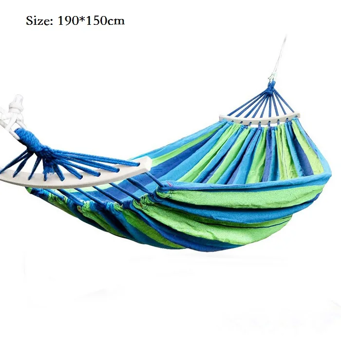 Hammock 190x150cm Переносное кресло-качалка, гамак, подвесное веревочное кресло, кресло-качалка с 2 подушками для внутреннего и наружного сада, новинка, Прямая поставка - Цвет: Hammock 190x150cm