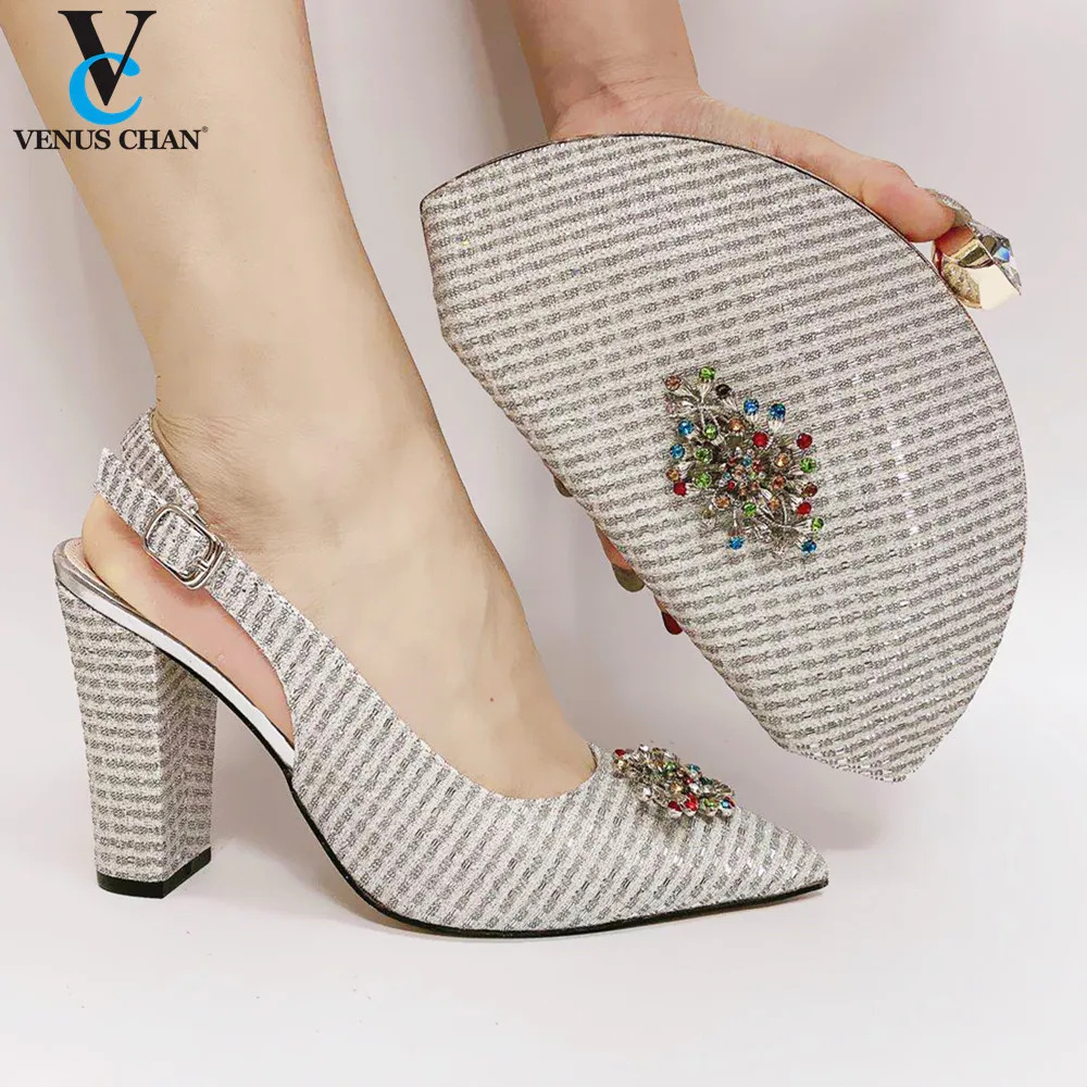 Набор женских туфель и сумок в итальянском стиле удобные сандалии на платформе