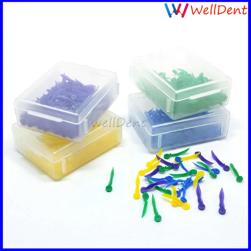 

400pcs Dental Lab wave shape Wedge disposable Plastic Wedge With Hole All 4 sizes Dental Materials Instrument Dentist Tools