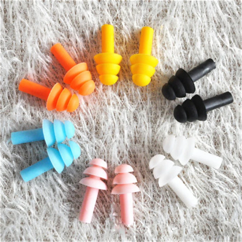 Затычки для ушей сна защита от шума снижение мягкий силиконовый защитный