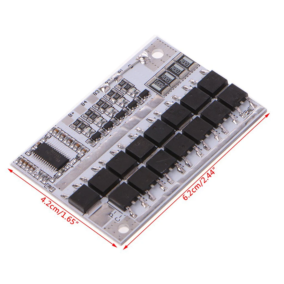 Монтажная плата PCB PCM 18650 Lipo BMS 3S Зарядное устройство аксессуары 12V 100A литий ионный