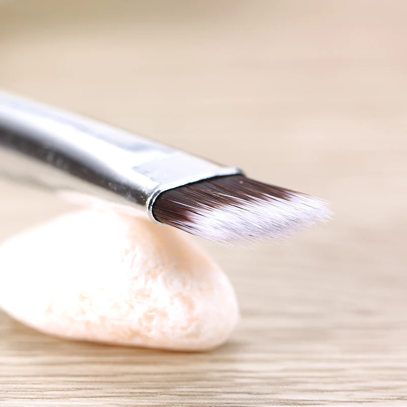 Модная профессиональная бамбуковая Кисть для макияжа лица кисть подводки основы