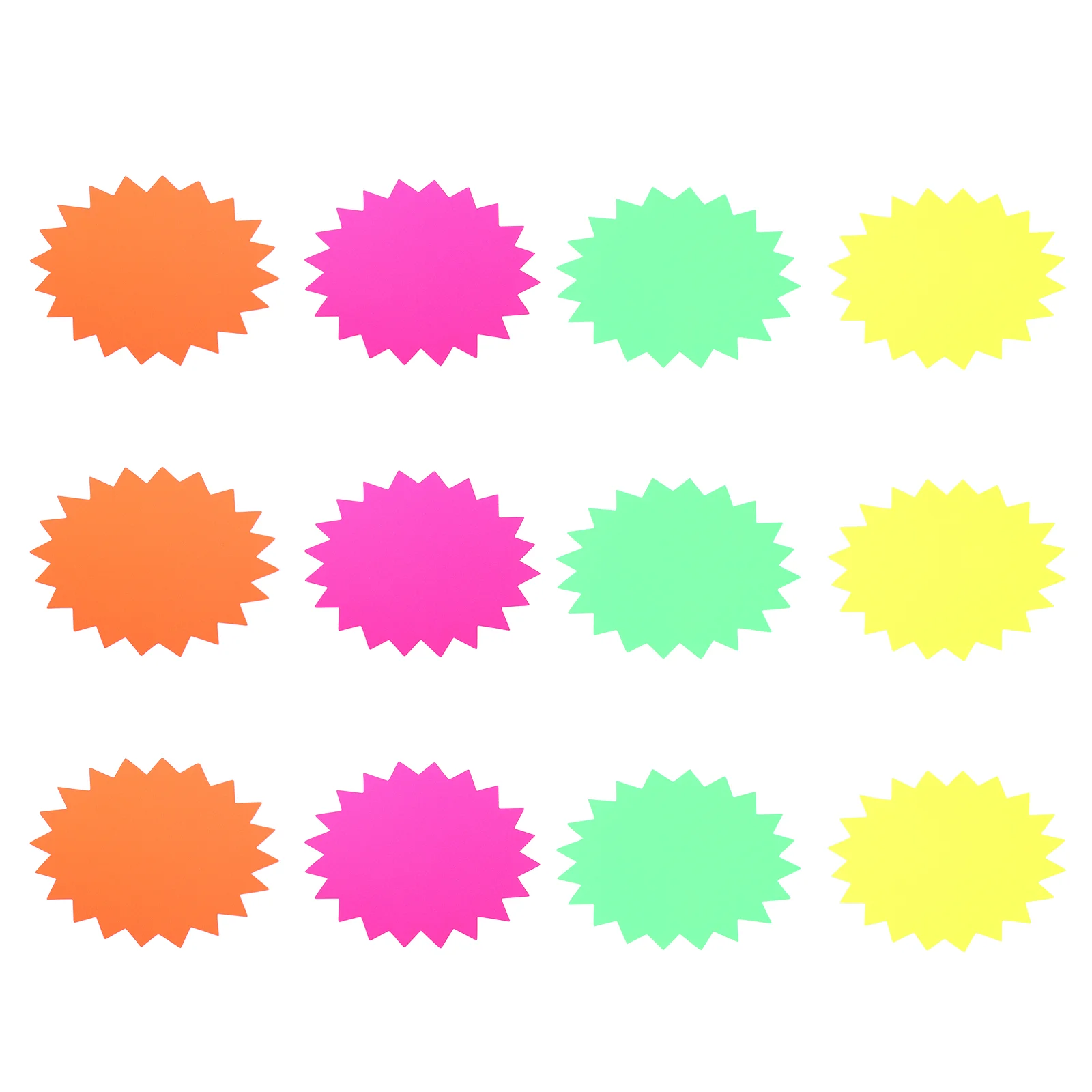 

40 шт., флуоресцентные наклейки по рыночным ценам