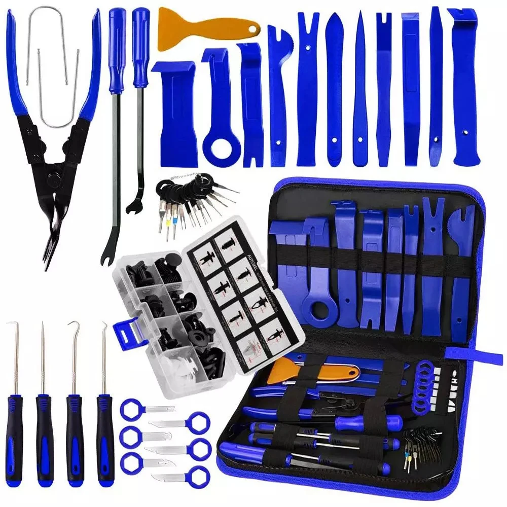 

Car Interior Hand Removal Tool Kit Universal Vehicle Trim Door Clip Panel Dashboard Pry Disassembly Tool Automobile Repair Tool