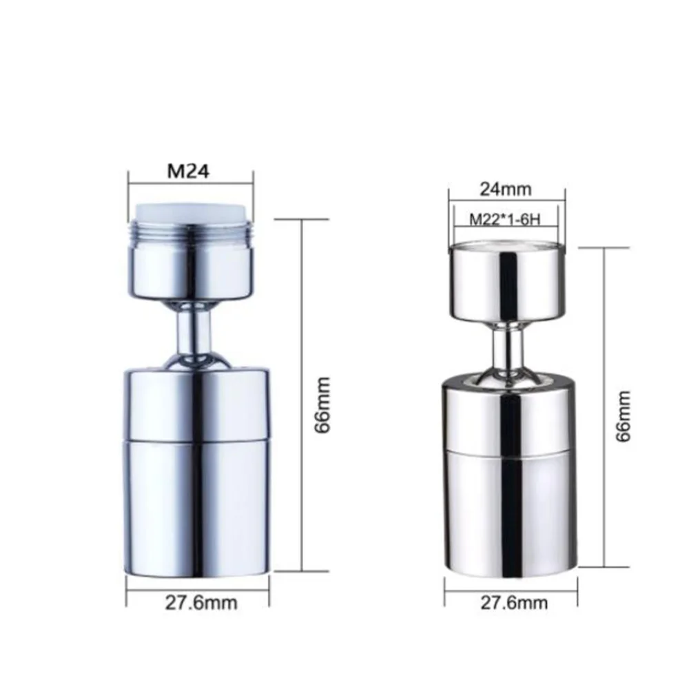 

Rotatable Water Saving Bubbler Nozzle Filter Aerator Tap Adapter For Home Kitchen - Inner Thread M22