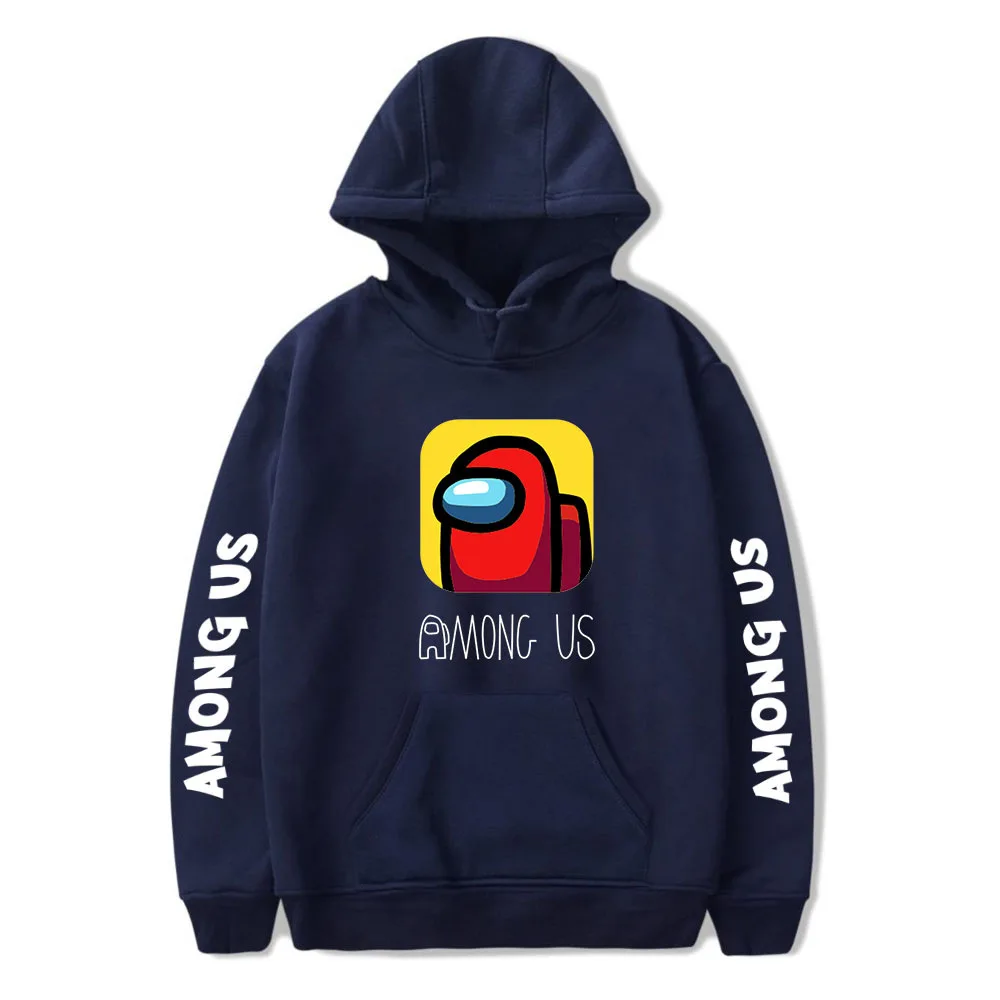 

New Video Game Among Us Hoodies Men Graphic Anime Streetwear Women Cartoon Sweatshirt