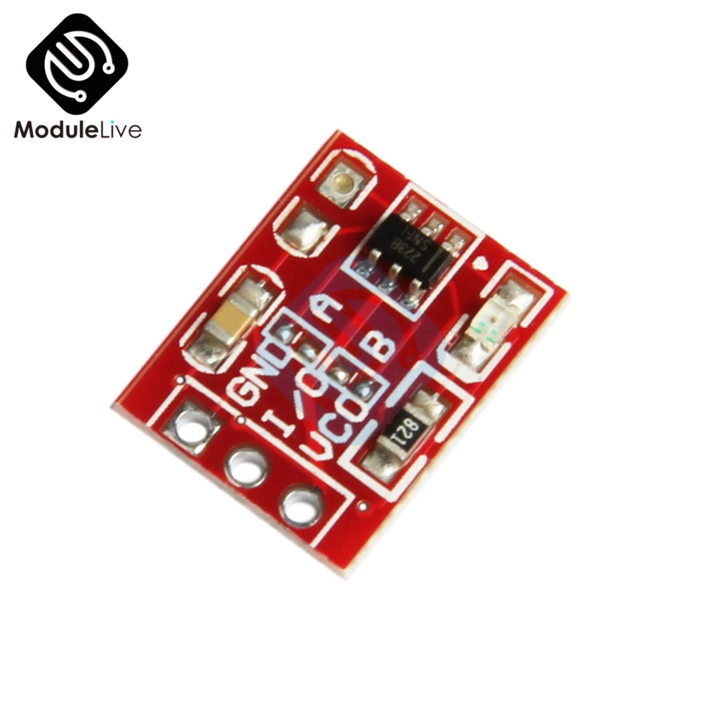 TTP223 сенсорный модуль переключателя сенсорная кнопка емкостные переключатели