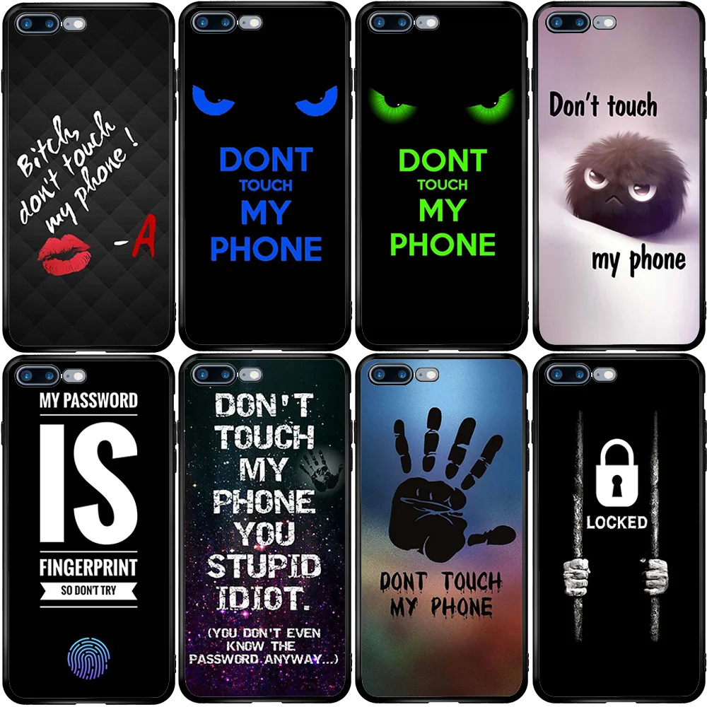 Cover Case for Samsung Note 8 9 10 20 S6 S7 S8 S9 S10 S20 FE S10E S11E Lite Plus Ultra Edge Don't Touch My Phone|Бамперы| |