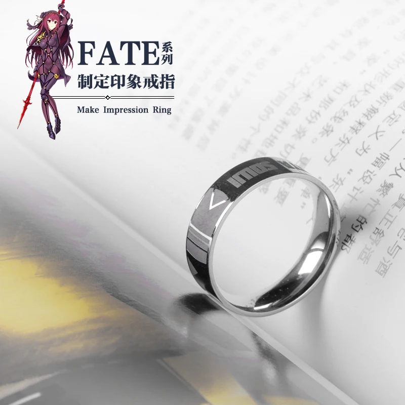 ACGN, аниме, комиксы, игра, новелла, Fate/stay night Saber Alter Okita SAO FGO, серебряное кольцо, 925 пробы, ожерелье, педант, реквизит, новинка, косплей