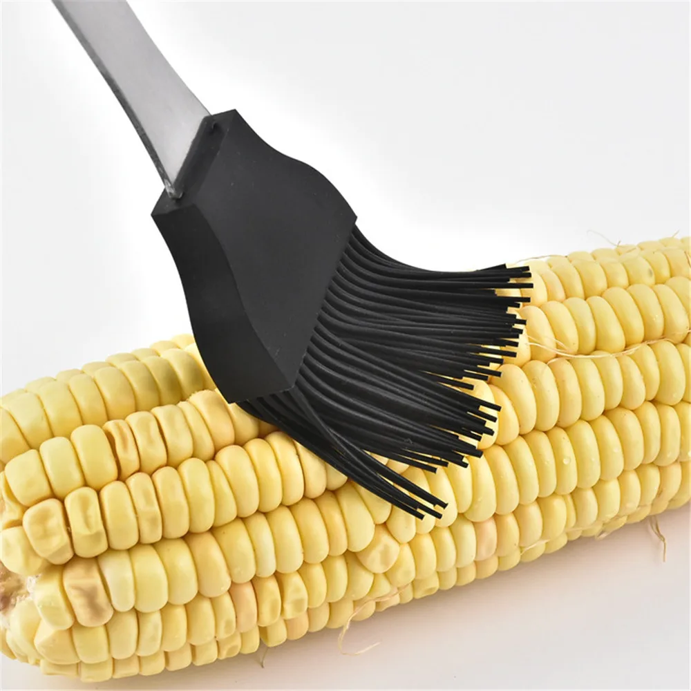 9pcs/set Stainless Steel BBQ Tools Set Barbecue Grilling Kit Knife Fork Shovel Brush Clip Skewers With Oxford Bag Utensil |